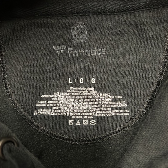 fanatics NHL Vegas Golden Knights pullover hoodie sweatshirt | size large - Picture 6 of 6